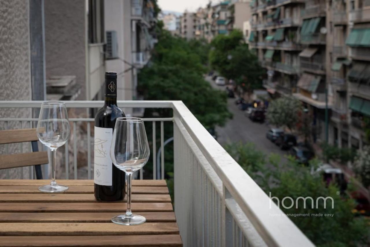 34Sqm Minimal Homm Apartment With Acropolis View Αθήνα Εξωτερικό φωτογραφία